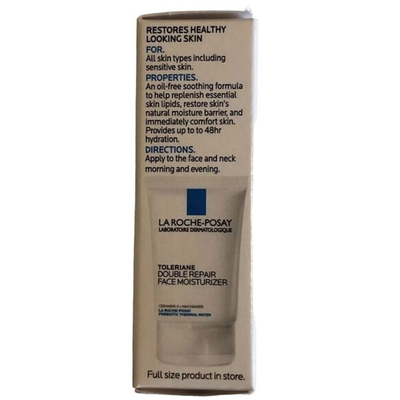 La Roche Posay Toleriane Double Repair Face Moisturizer 0.1oz/3mL - Picture 3 of 4
